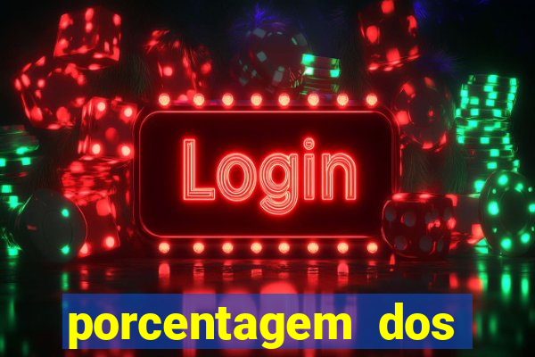 porcentagem dos jogos slots que pagam